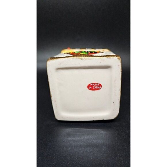 Holiday Vintage  Christmas Trinket Box w/Hendge - Picture 7 of 7